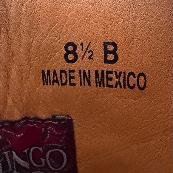 Old Gringo Red Embroidered Cowboy Boots - Picture 8 of 9